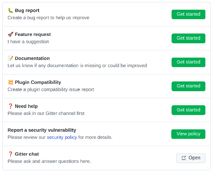 GitHub Issue Page